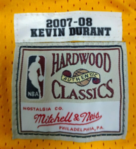 майка баскетбольная  Seattle Supersonics №35 DURANT Mitchell & Ness