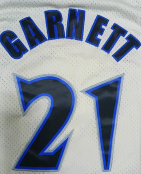 майка Minnesota Timberwolves №21 GARNETT ретро , полиэстер 100%