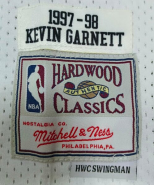 майка Minnesota Timberwolves ретро №21 GARNETT , полиэстер 100%