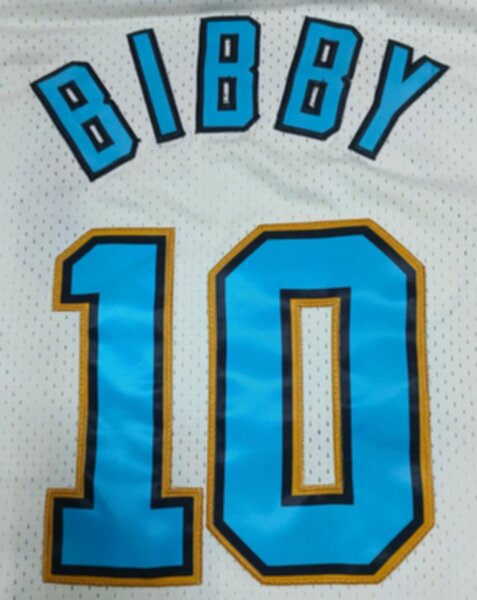 майка баскетбольная Vancouver Grizzlies №10 BIBBY Mitchell & Ness полиэстер 100%