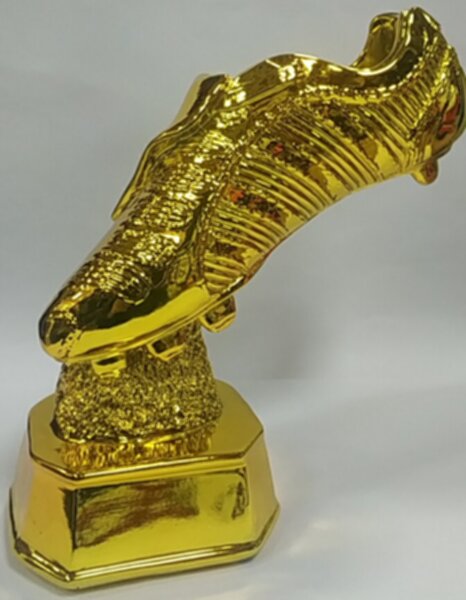 футбольная награда "Золотая бутса" 26 х 24 х 12см