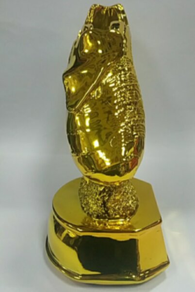 футбольная награда "Золотая бутса" 26 х 24 х 12см