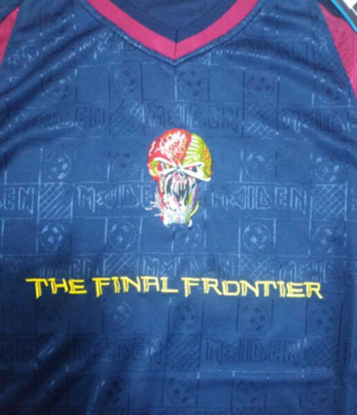 майка West Ham United Iron Maiden 2016  ретро полиэстер 100%