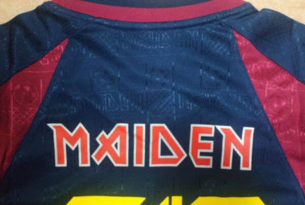 майка West Ham United Iron Maiden 2016  ретро полиэстер 100%