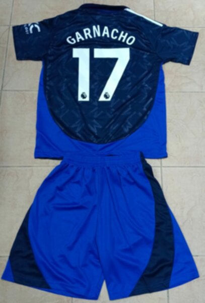 форма Manchester United №17 GARNACHO 2024-2025 adidas,гостевая,полиэстер 100%