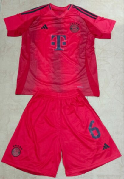 форма Bayern Munchen  №6 KIMMICH  2024-2025 adidas,домашняя,полиэстер 100%
