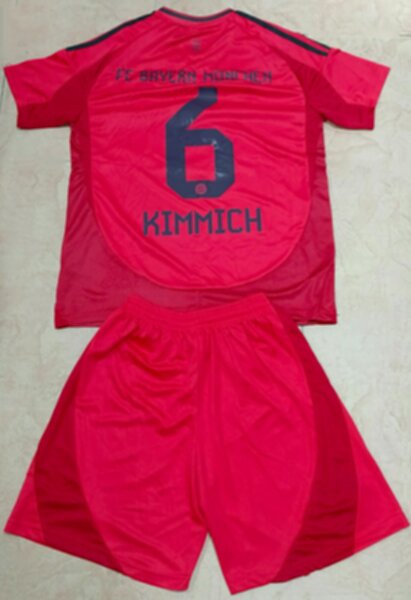 форма Bayern Munchen  №6 KIMMICH  2024-2025 adidas,домашняя,полиэстер 100%