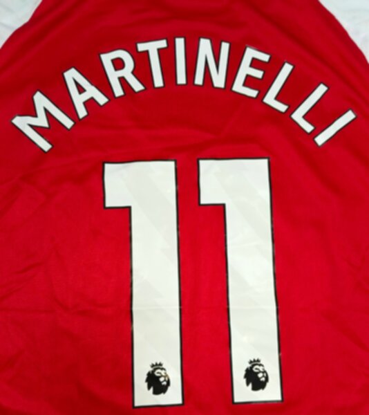 форма Arsenal №11 MARTINELLI 2024-2025 adidas,домашняя,полиэстер 100%
