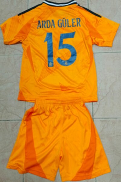 форма детская Real Madrid №15 ARDA GULER  2024-2025 adidas,гостевая,полиэстер 100%