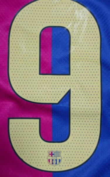 форма Barcelona №9 LEWANDOWSKI  2024-2025 Nike,домашняя,полиэстер 100%