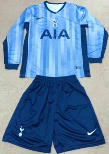 форма Tottenham  длинный рукав  2024-2025  гостевая,полиэстер 100%