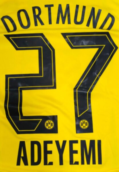 форма Borussia Dortmund  №27 ADEYEMI  2024-2025 puma,домашняя,полиэстер 100%