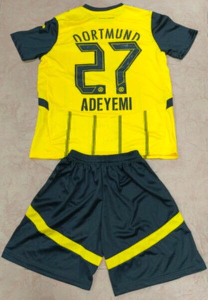 форма Borussia Dortmund  №27 ADEYEMI  2024-2025 puma,домашняя,полиэстер 100%