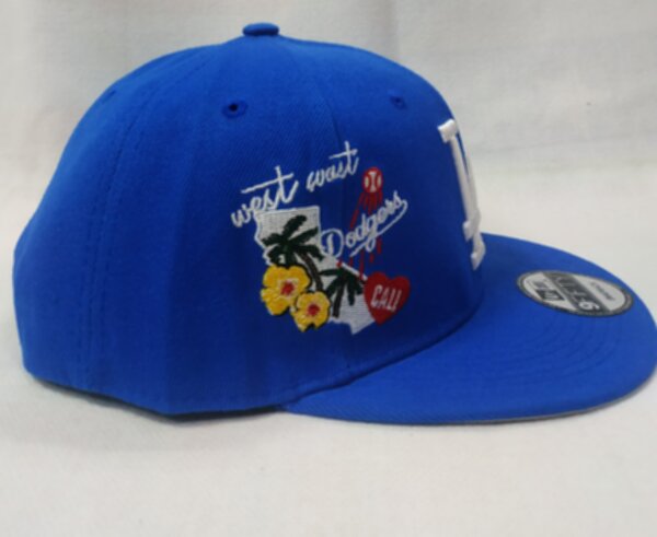снэпбэк LA Dodgers,регулируемый,55-58см.