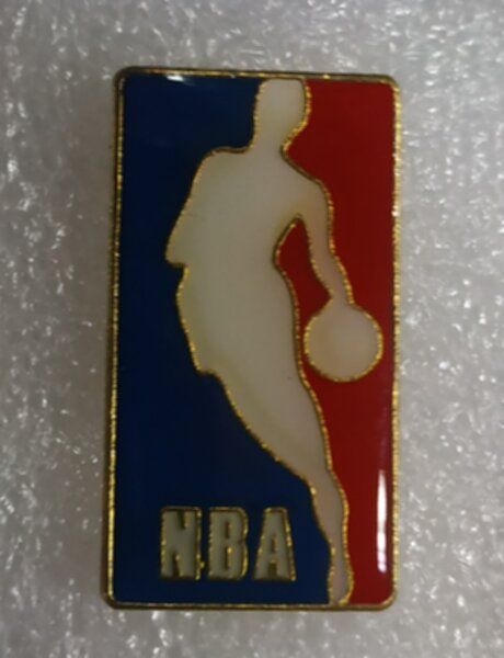 значок NBA 2*1,5см.,  №0386,металл