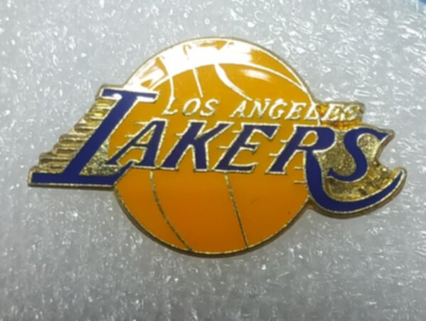 значок LA Lakers  3,5*2см., №0106,металл
