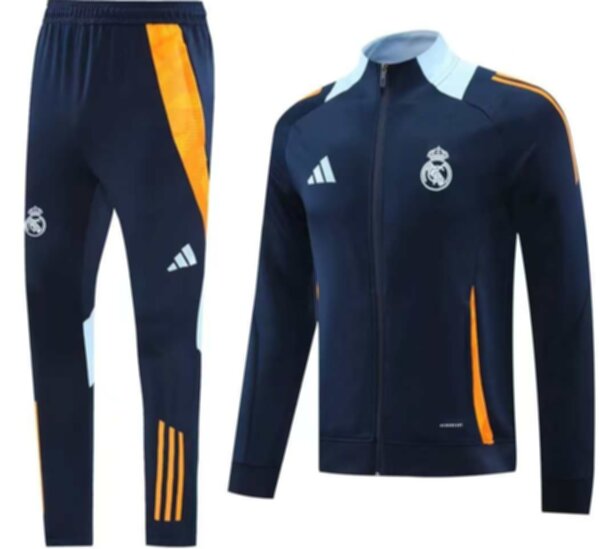 спортивный костюм Реал Мадрид  2024-2025 Adidas полиэстер 100%
