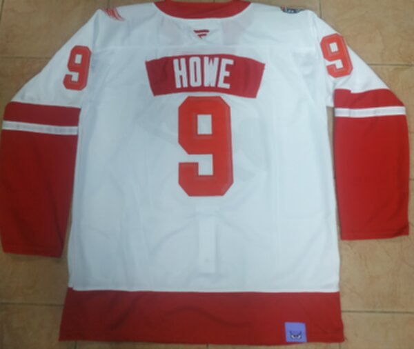 свитер хоккейный Detroit Red Wings №9 HOWE 