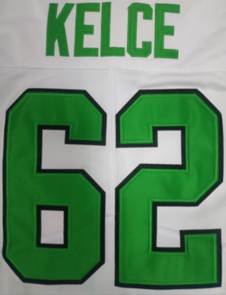 майка для американского футбола Philadelphia Eagles №62 KELCE