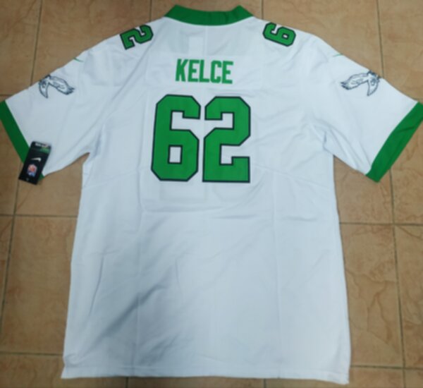 майка для американского футбола Philadelphia Eagles №62 KELCE
