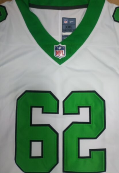майка для американского футбола Philadelphia Eagles №62 KELCE