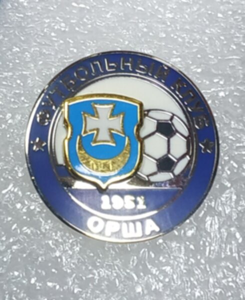 значок ФК Орша  №0004,металл,2,3см.