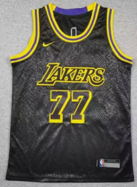 майка баскетбольная Los Angeles Lakers №77 DONCIC