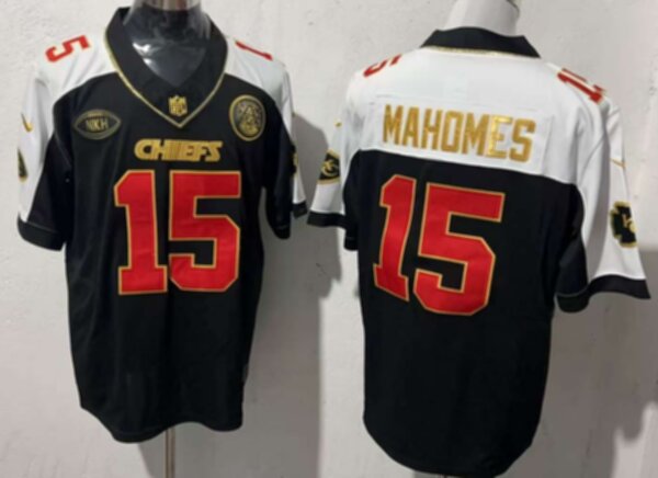 майка для американского футбола Kansas City Chiefs №15 MAHOMES