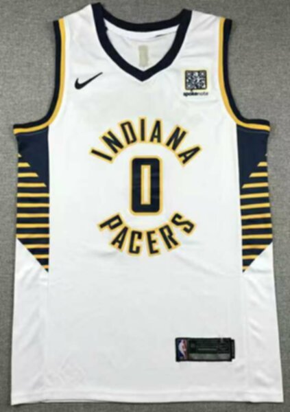 майка баскетбольная Indiana Pacers №0 HALIBURTON nike