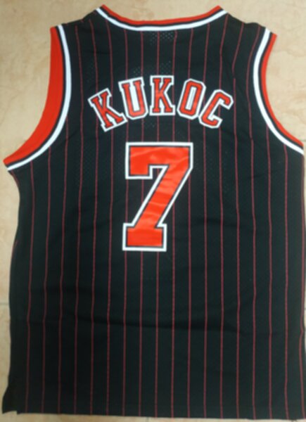 майка баскетбольная Chicago Bulls №7 КУКОЧ, Mitchell & Ness