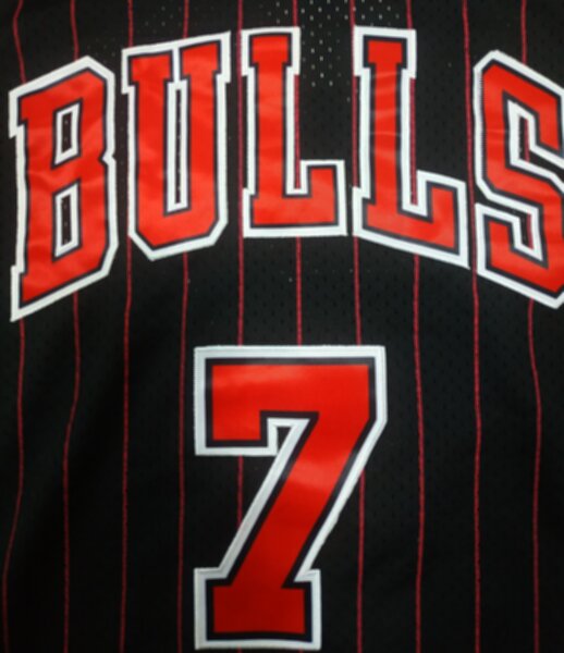 майка баскетбольная Chicago Bulls №7 КУКОЧ, Mitchell & Ness