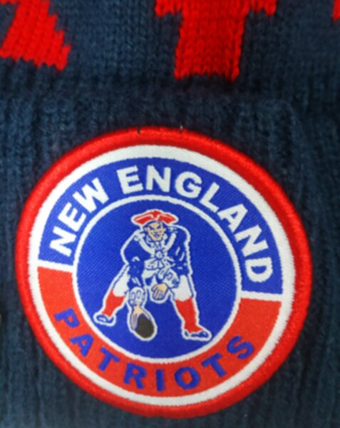 шапка New England Patriots  акрил 100%