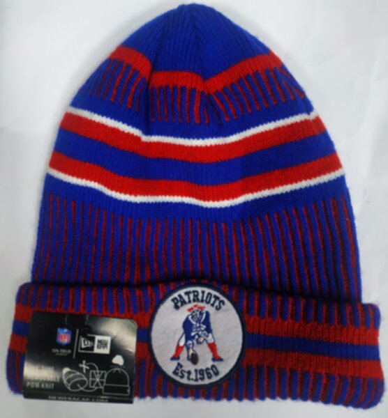 шапка New England Patriots  акрил 100%
