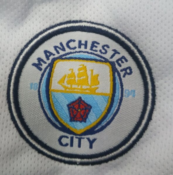 форма детская Manchester City №45 KHUSANOV,2025-2026,домашняя,полиэстер 100% 