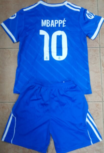 форма  Real Madrid №10 MBAPPE  2025-2026 adidas,резервная,полиэстер 100%