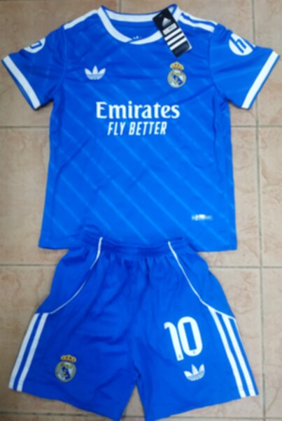 форма  Real Madrid №10 MBAPPE  2025-2026 adidas,резервная,полиэстер 100%