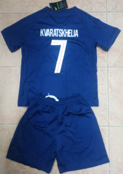 форма  Paris SG №7  KVARATSKHELIA, 2025-2026,Nike,домашняя ,полиэстер 100%