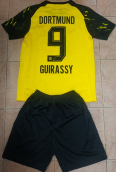 форма Borussia Dortmund  №9 GUIRASSY 2025-2026,домашняя,полиэстер 100%