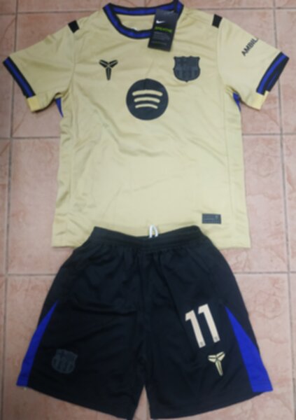 форма  Barcelona №11 RAPHINHA, 2025-2026 Nike,гостевая,полиэстер 100%