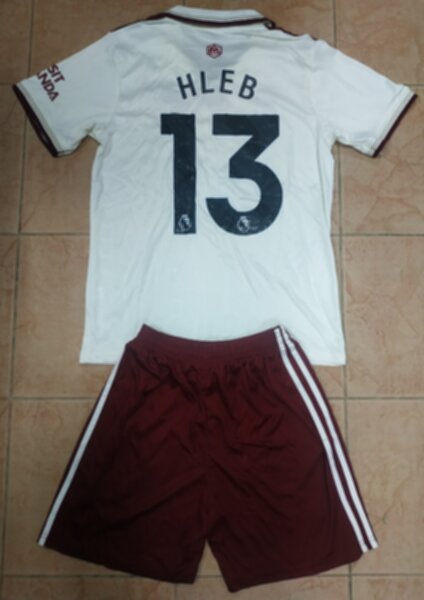 форма футбольная  Arsenal №13 HLEB, 2025-2026 adidas,полиэстер 100%