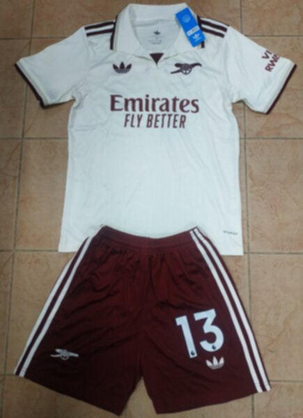 форма футбольная  Arsenal №13 HLEB, 2025-2026 adidas,полиэстер 100%