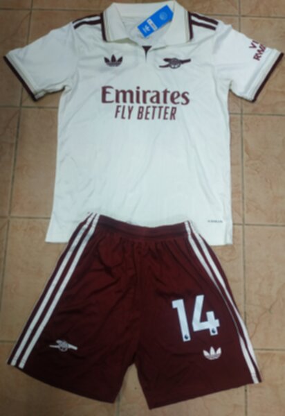 форма футбольная  Arsenal №14 HENRY, 2025-2026 adidas,полиэстер 100%