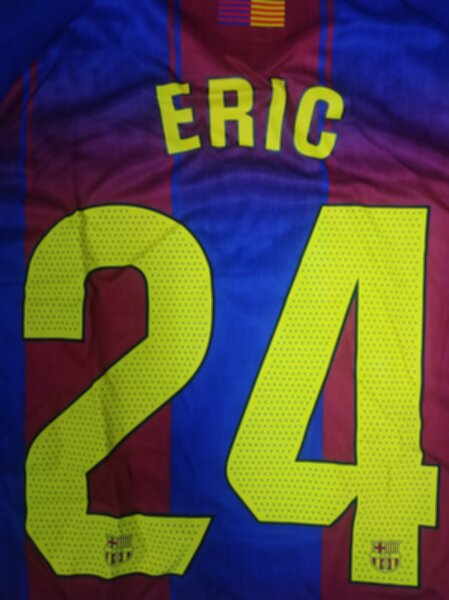форма  Barcelona №24 GARCIA 2025-2026 Nike,домашняя,полиэстер 100%