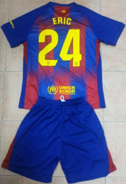 форма  Barcelona №24 GARCIA 2025-2026 Nike,домашняя,полиэстер 100%