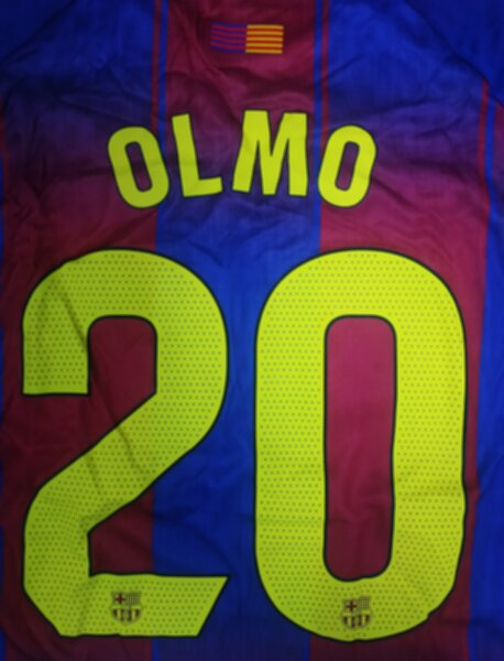 форма  Barcelona №20 OLMO 2025-2026 Nike,домашняя,полиэстер 100%