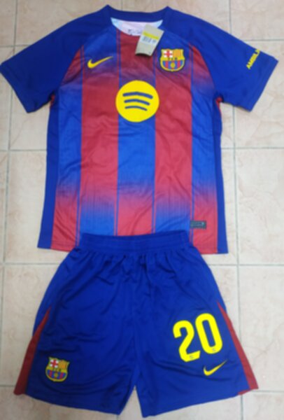 форма  Barcelona №20 OLMO 2025-2026 Nike,домашняя,полиэстер 100%