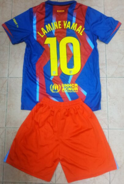 форма  Barcelona №10 LAMINE YAMAL 2025-2026 Nike,полиэстер 100%