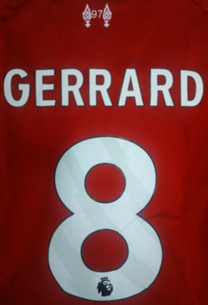 форма футбольная Ливерпуль,детская №8 GERRARD,2025-2026,домашняя,полиэстер 100%