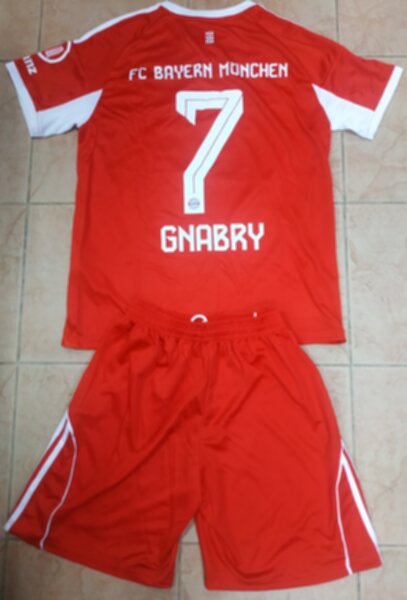 форма Bayern Munchen  №7 GNABRY  2025-2026 adidas,домашняя,полиэстер 100%