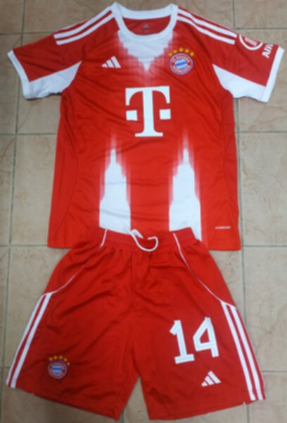 форма Bayern Munchen  №14 LUIS DIAZ 2025-2026 adidas,домашняя,полиэстер 100%